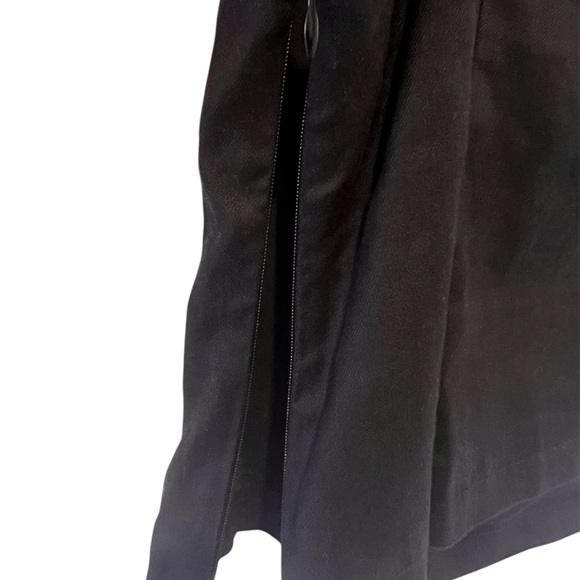 Anthropologie Black Square Neck Linen Top - Picture 7 of 8